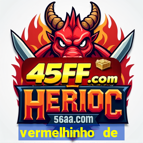 vermelhinho de mascote bahia